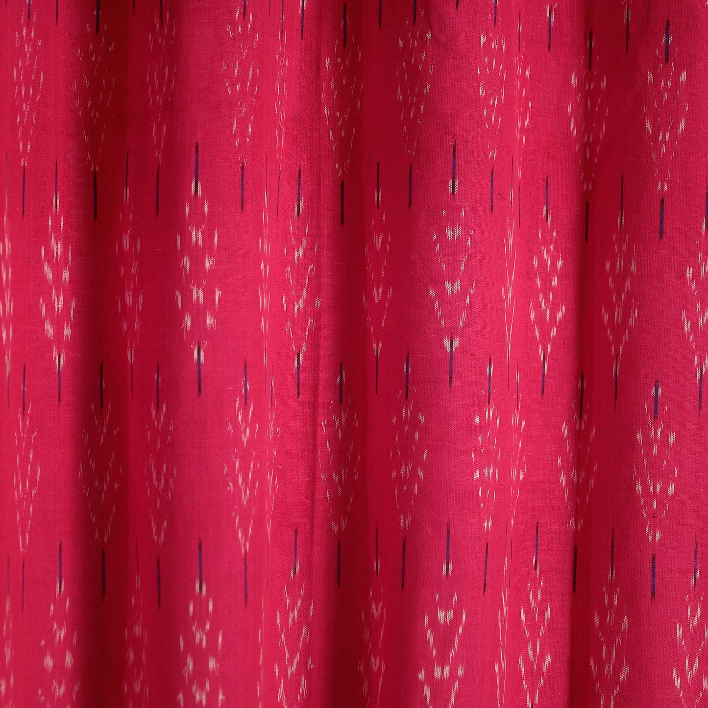 Buy Cotton Door Pink Pochampally Ikat Curtain