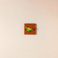 Parrot - Handmade Fabart Wooden Magnet 55