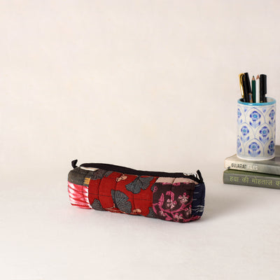 Handcrafted Quilted Pencil Pouch 16