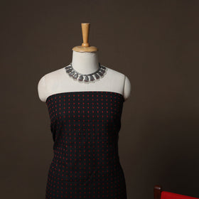 Jacquard Woven Pure Cotton 3pc Unstitched Dress Material Suit Set 55