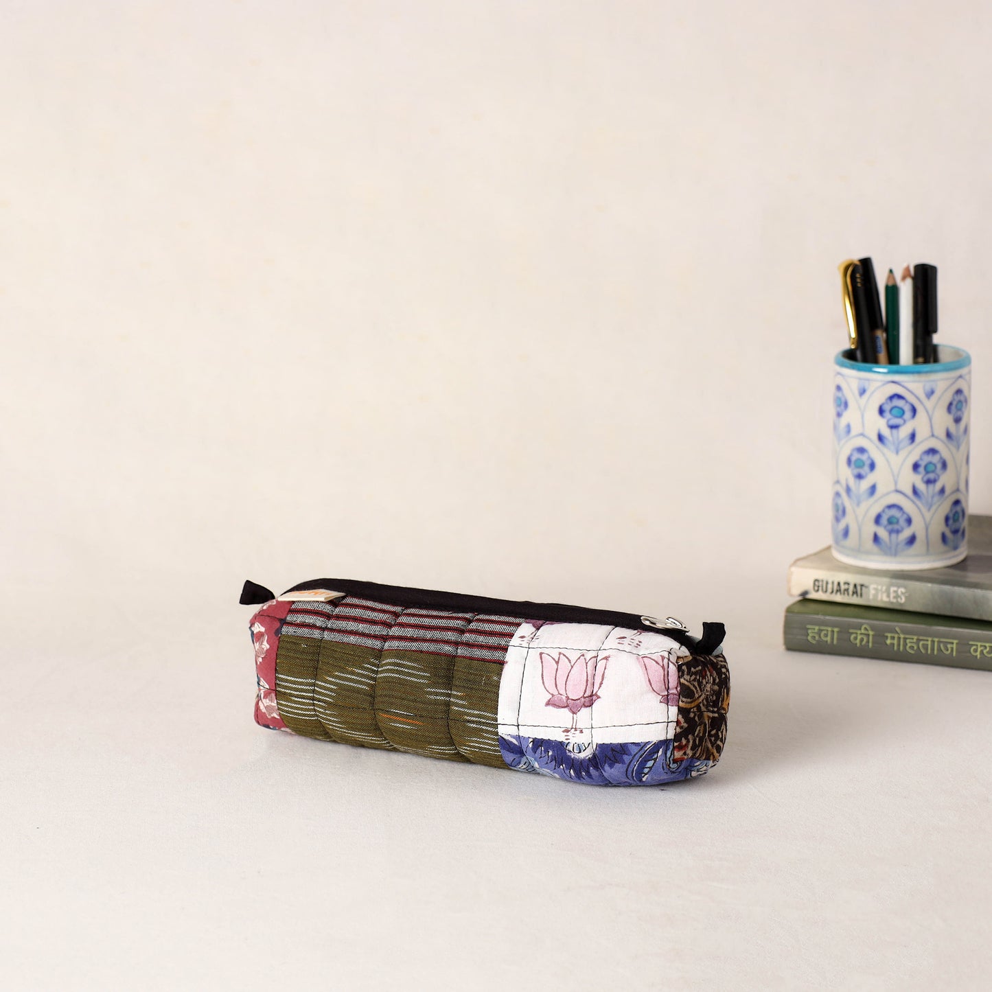 Handcrafted Quilted Pencil Pouch 18