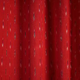  Cotton Door Red Pochampally Ikat Curtain
