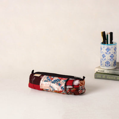 Handcrafted Quilted Pencil Pouch 19