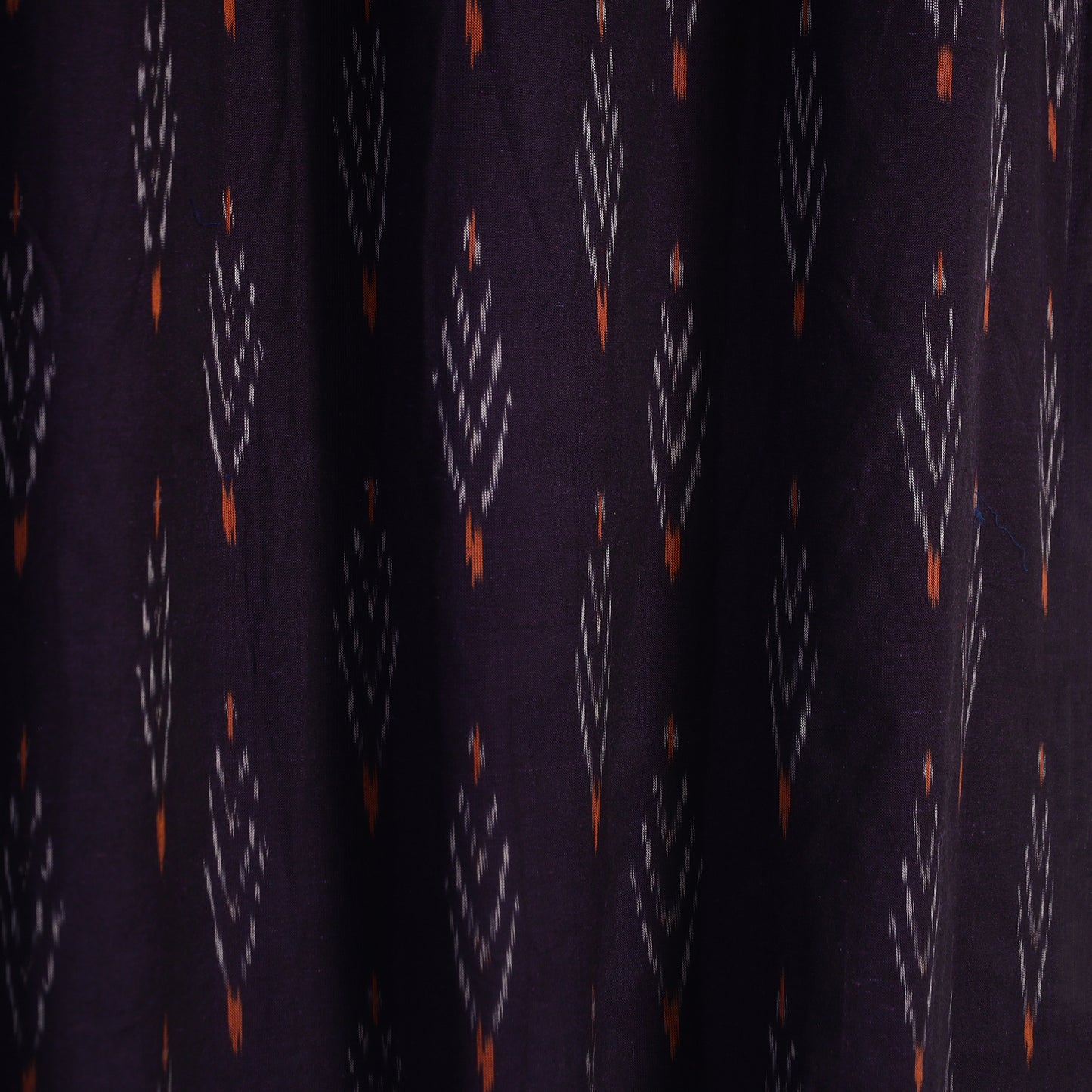 Buy Cotton Door Purple Pochampally Ikat Curtain