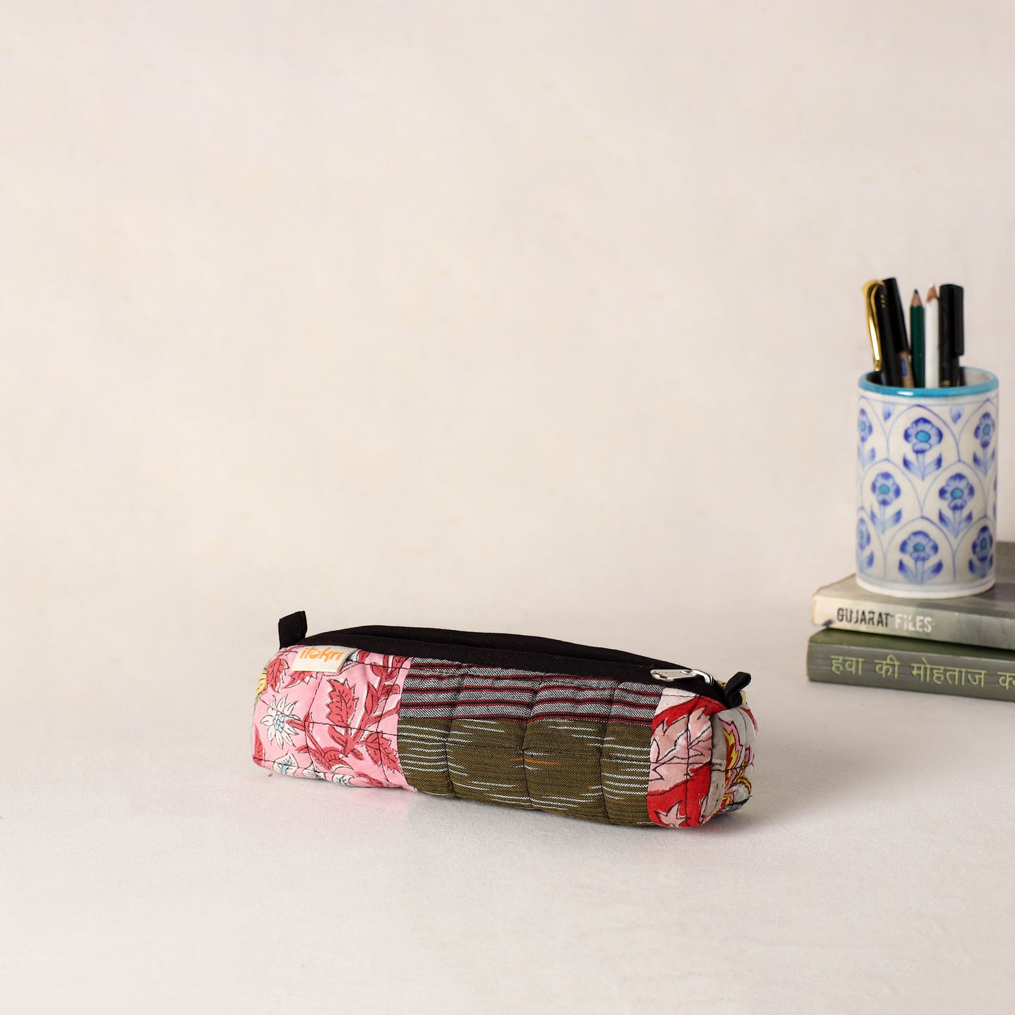 Handcrafted Quilted Pencil Pouch 21