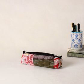 Handcrafted Quilted Pencil Pouch 21