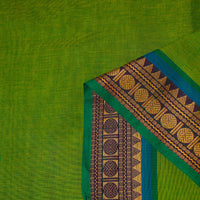 Cotton Kanchipuram Fabric with Thread Border 49