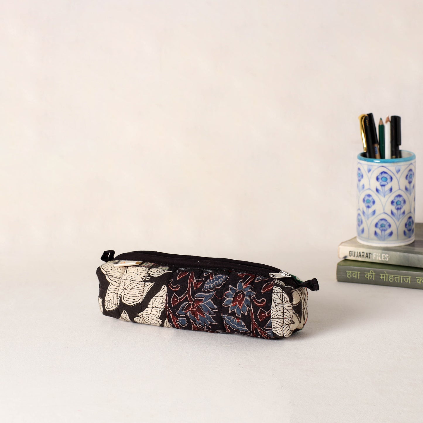 Handcrafted Quilted Pencil Pouch 24