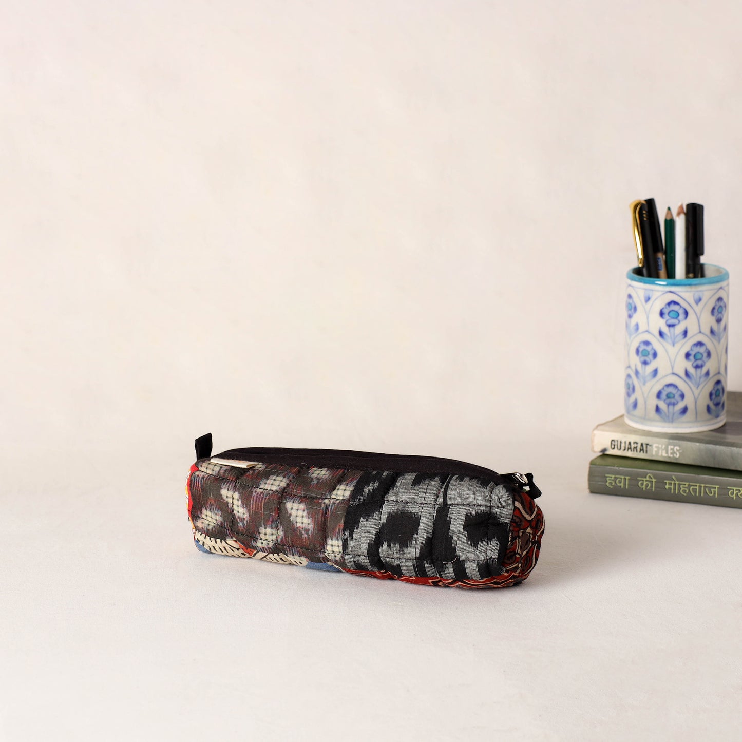 Handcrafted Quilted Pencil Pouch 25