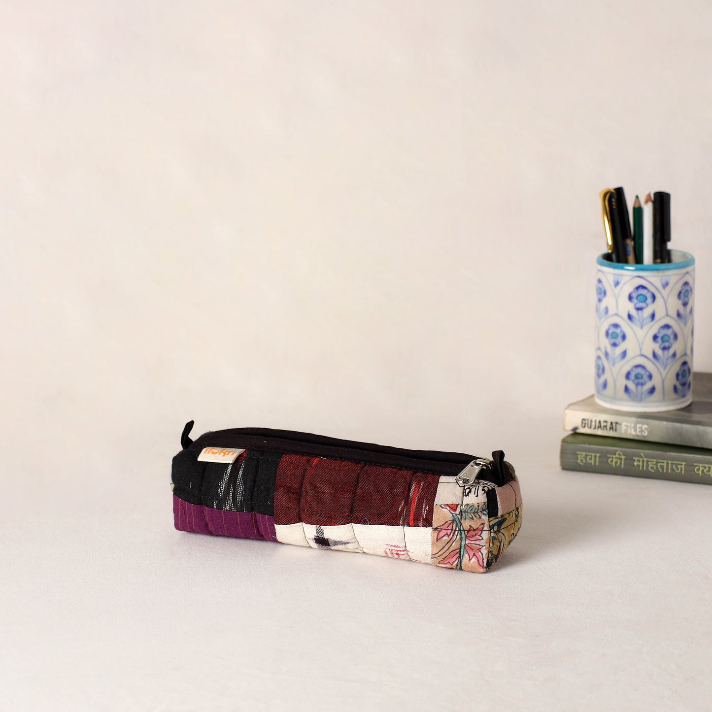Handcrafted Quilted Pencil Pouch 30