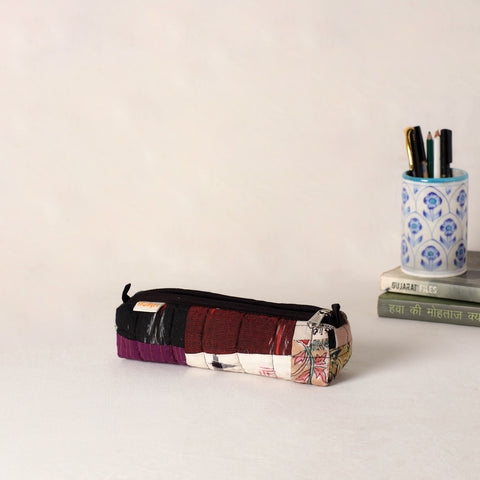 Handcrafted Quilted Pencil Pouch 30