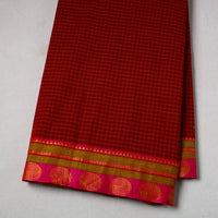 Cotton Kanchipuram Fabric with Thread Border 45