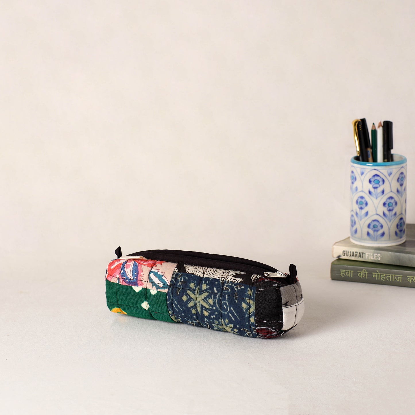Handcrafted Quilted Pencil Pouch 33