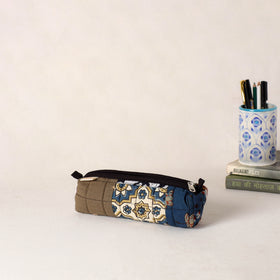 Handcrafted Quilted Pencil Pouch 34