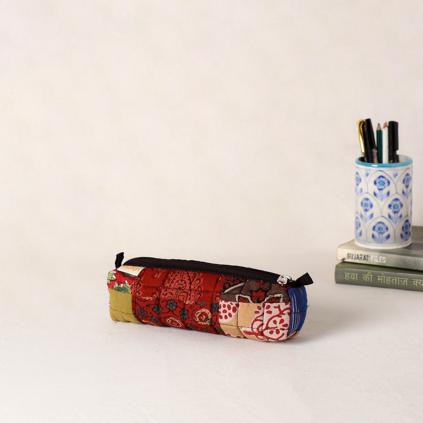 Handcrafted Quilted Pencil Pouch 36