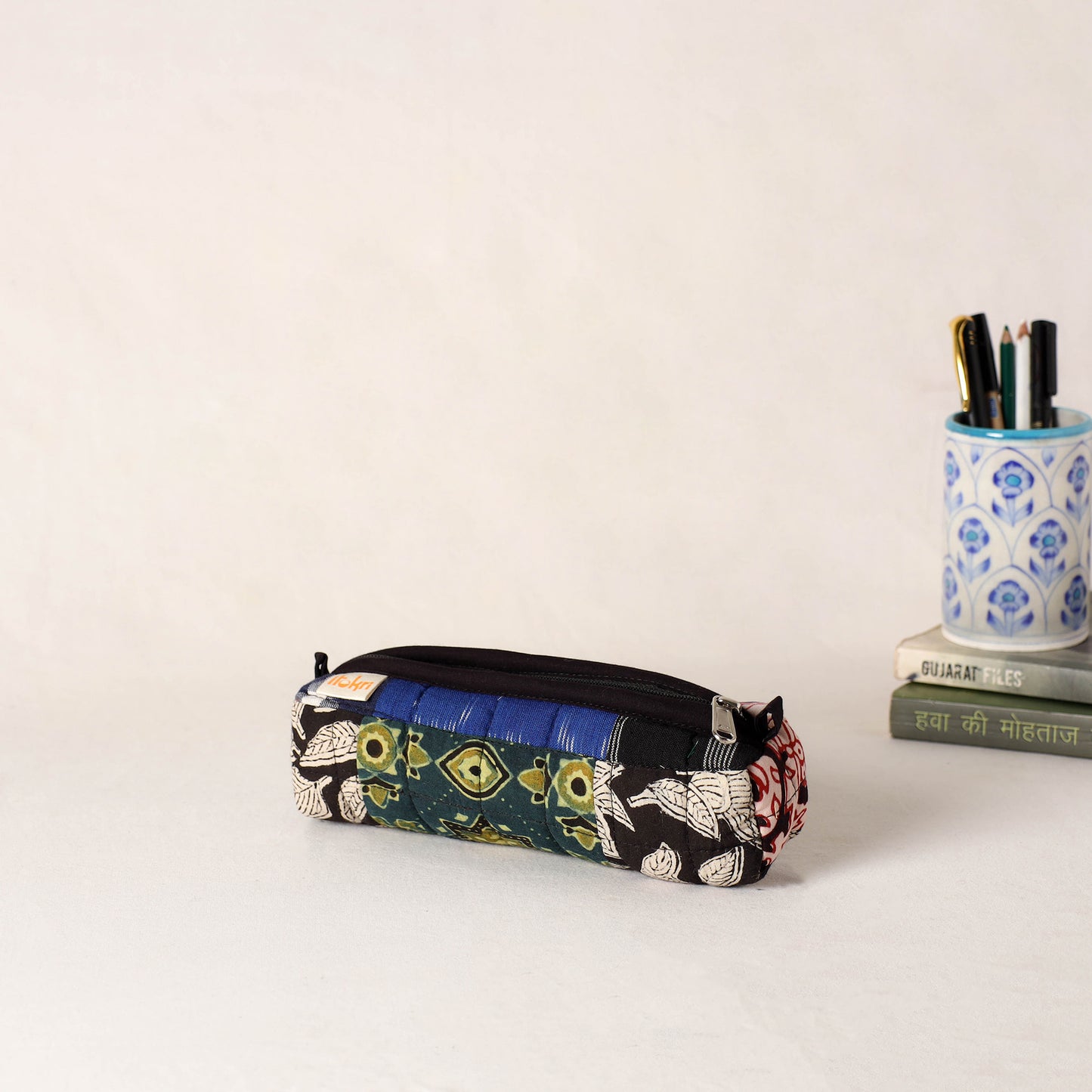 Handcrafted Quilted Pencil Pouch 37