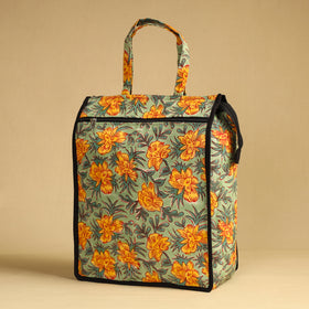 Green Handcrafted Cotton Shopping Bag 04