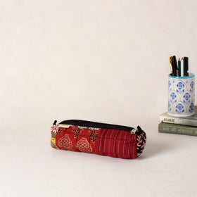 Handcrafted Quilted Pencil Pouch 38