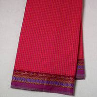 Cotton Kanchipuram Fabric with Thread Border 40