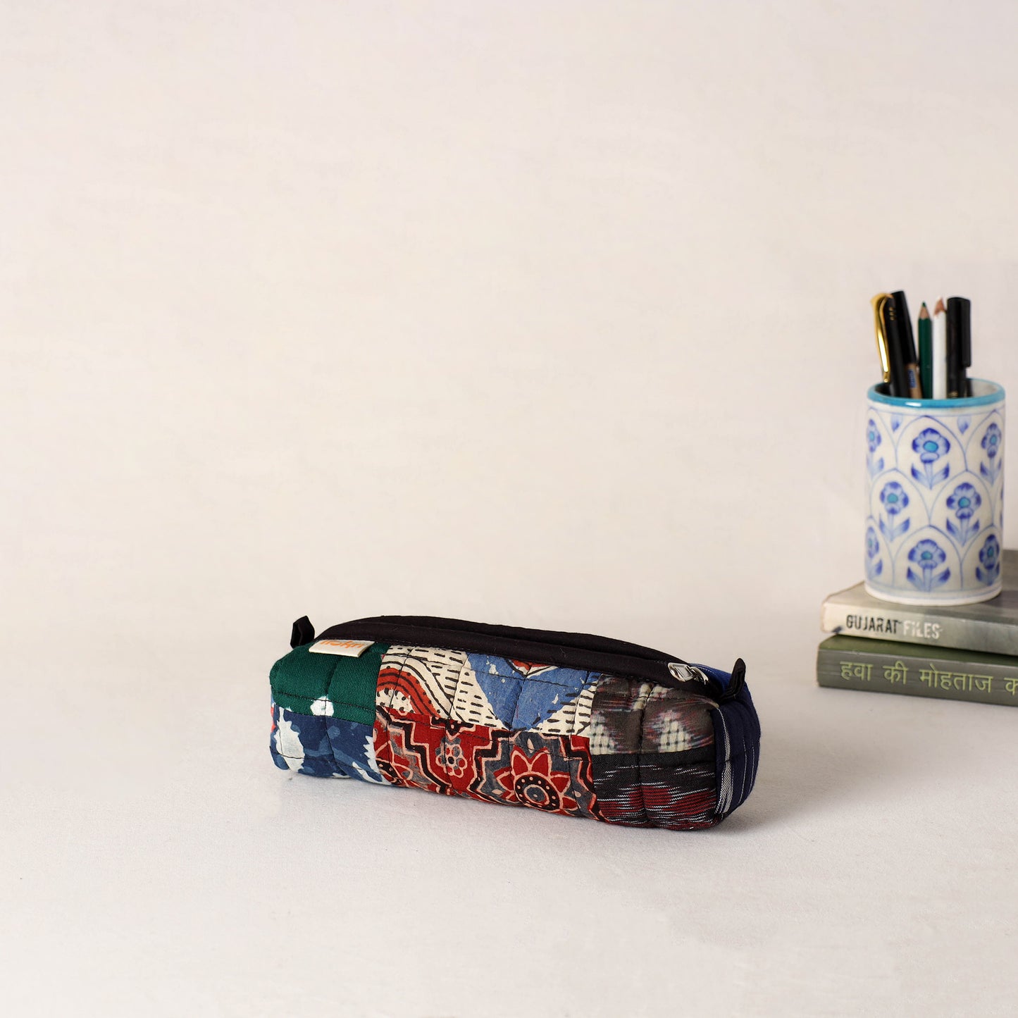 Handcrafted Quilted Pencil Pouch 39