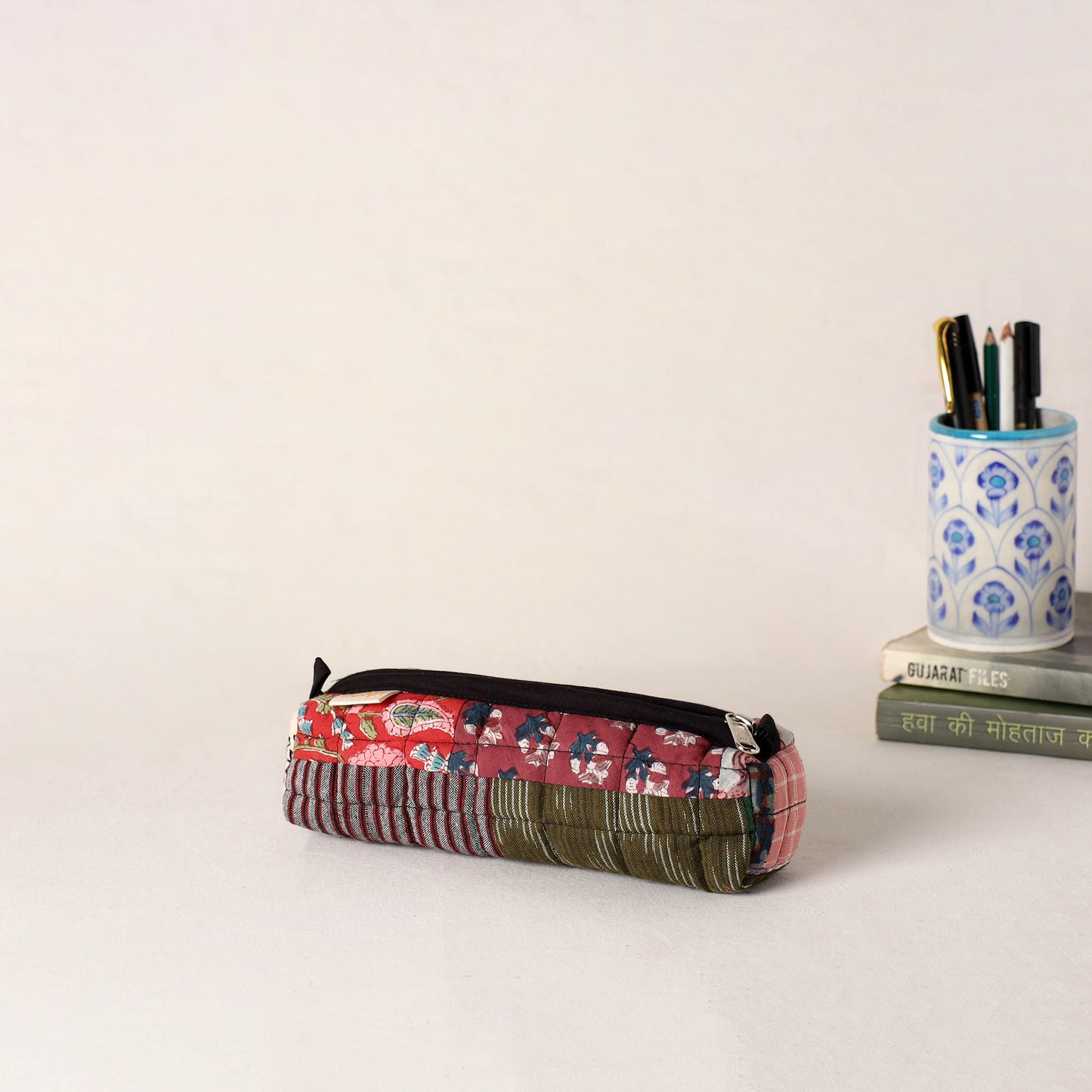 Handcrafted Quilted Pencil Pouch 40