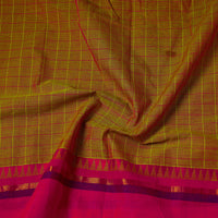 Cotton Kanchipuram Fabric with Thread Border 39