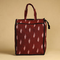 Maroon - Handcrafted Cotton Shopping Bag 07