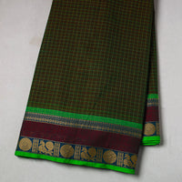 Cotton Kanchipuram Fabric with Thread Border 38