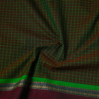 Cotton Kanchipuram Fabric with Thread Border 38