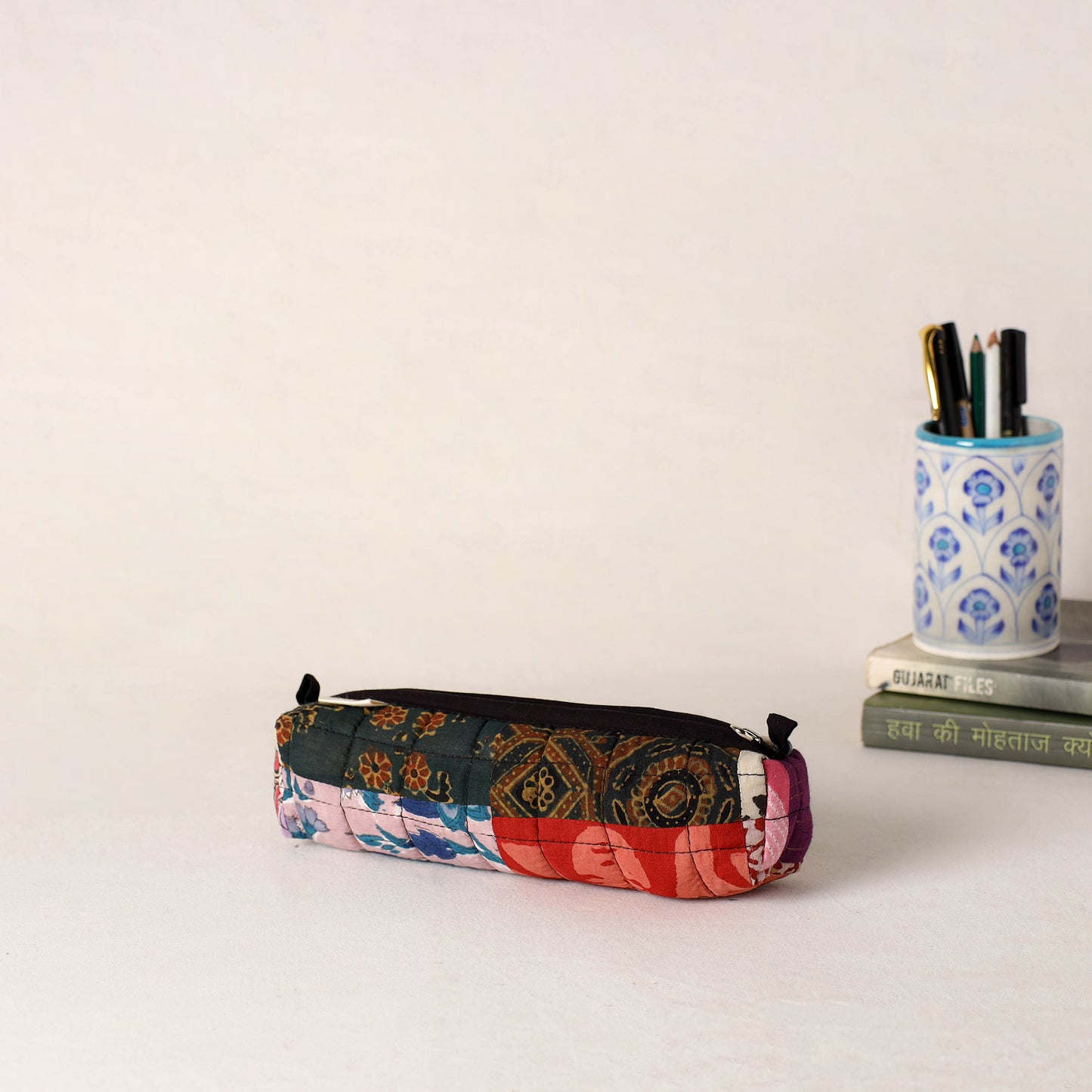 Handcrafted Quilted Pencil Pouch 43