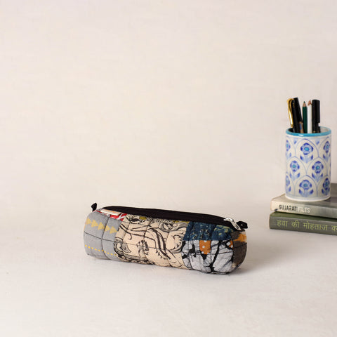 Handcrafted Quilted Pencil Pouch 44