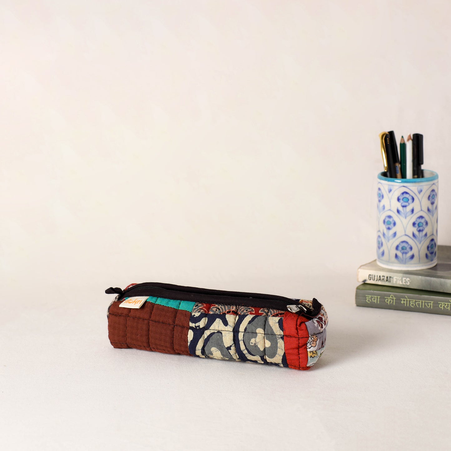 Handcrafted Quilted Pencil Pouch 46