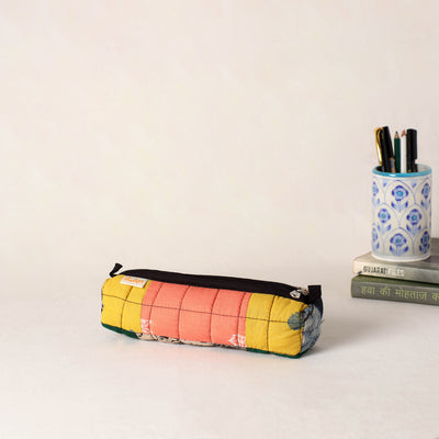 Handcrafted Quilted Pencil Pouch 47