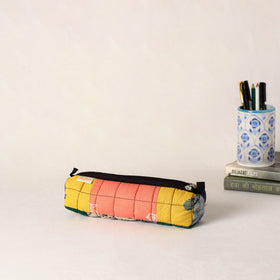 Handcrafted Quilted Pencil Pouch 47
