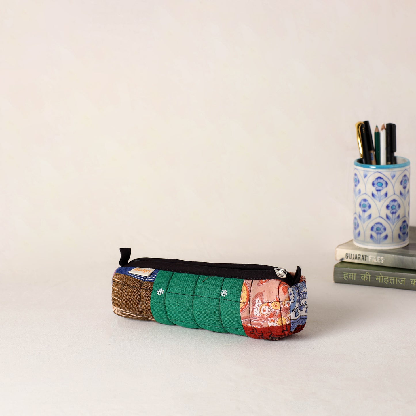 Handcrafted Quilted Pencil Pouch 49