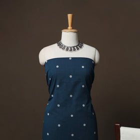 Jacquard Woven Pure Cotton 3pc Unstitched Dress Material Suit Set 65