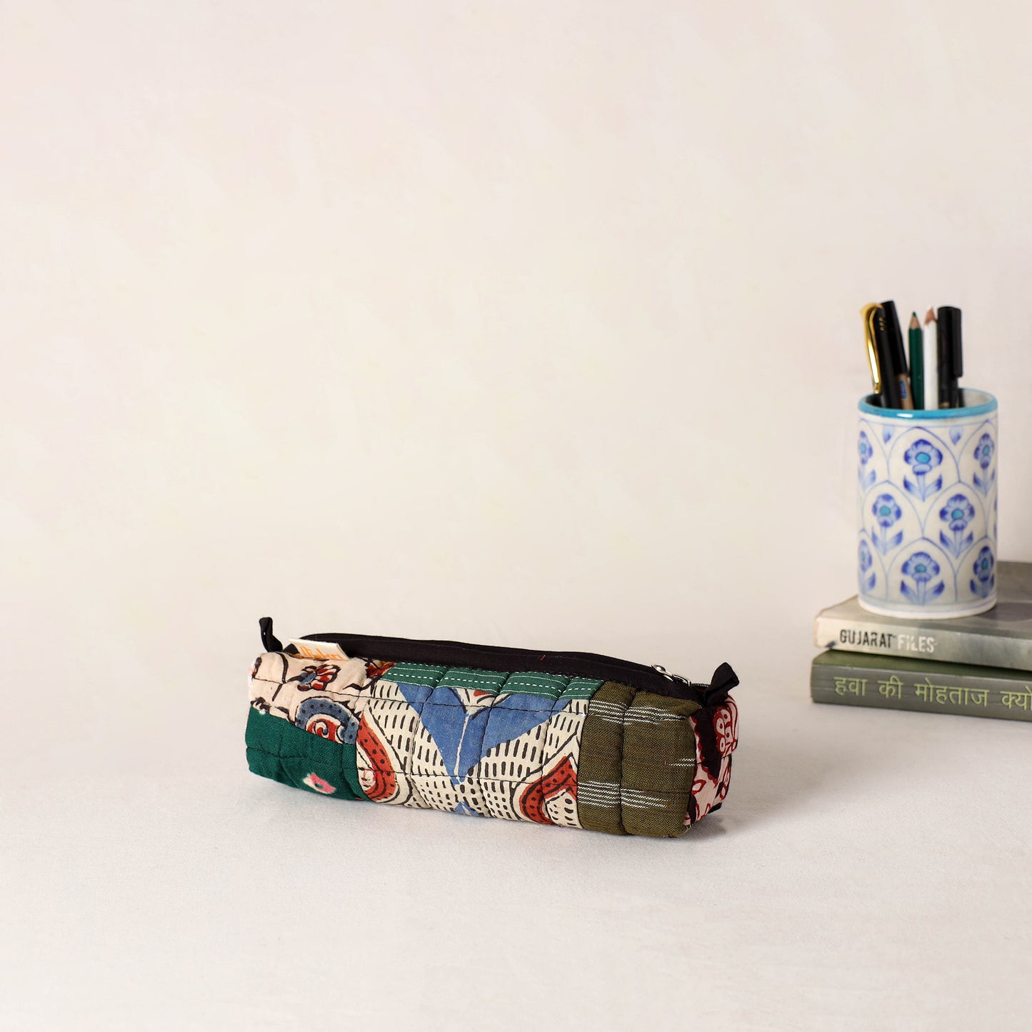 Handcrafted Quilted Pencil Pouch 52