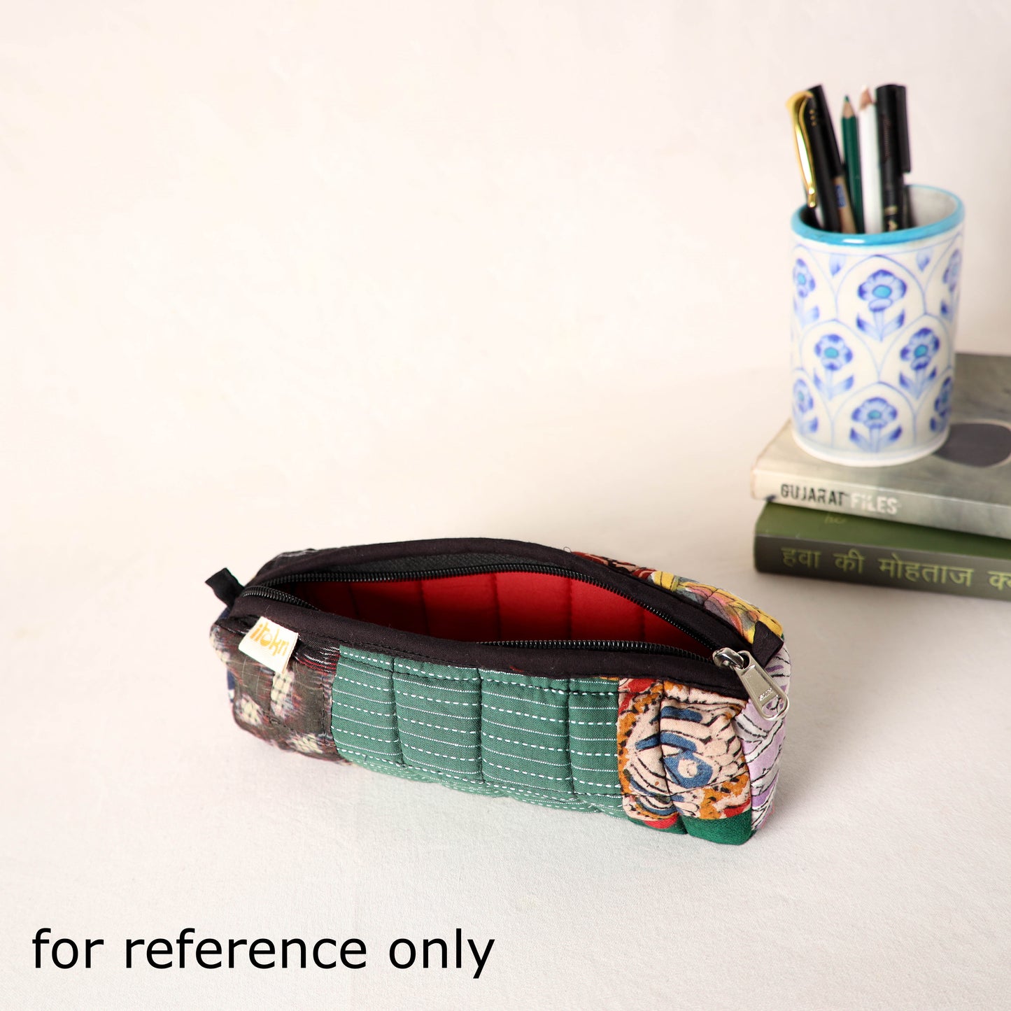 Handcrafted Quilted Pencil Pouch 01