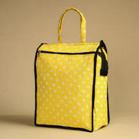 Yellow - Handcrafted Cotton Shopping Bag 16