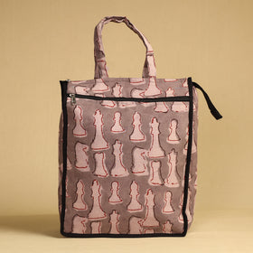 Brown Handcrafted Cotton Shopping Bag 17