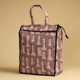 Brown Handcrafted Cotton Shopping Bag 17