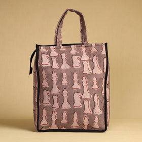 Brown Handcrafted Cotton Shopping Bag 17