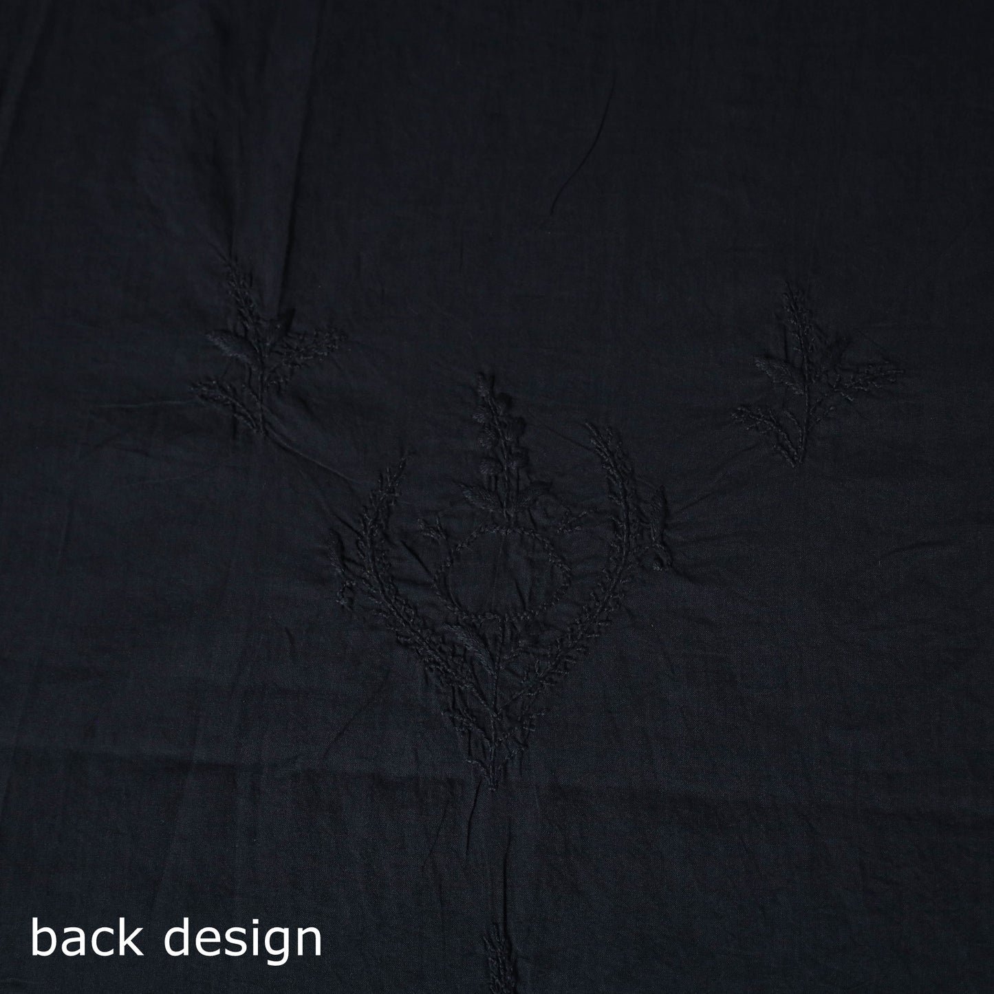 Hand Embroidered Mul Cotton Chikankari Unstitched Kurta Material (2.8M) 32