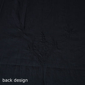 Hand Embroidered Mul Cotton Chikankari Unstitched Kurta Material (2.8M) 32