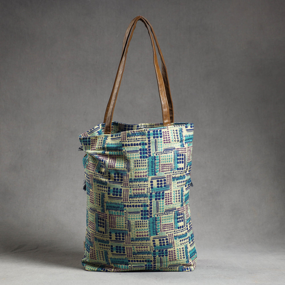 phulkari tote bag