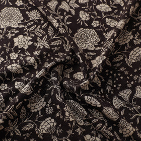 Natural Dyed Dabu Bagru Print Cotton Fabric 01