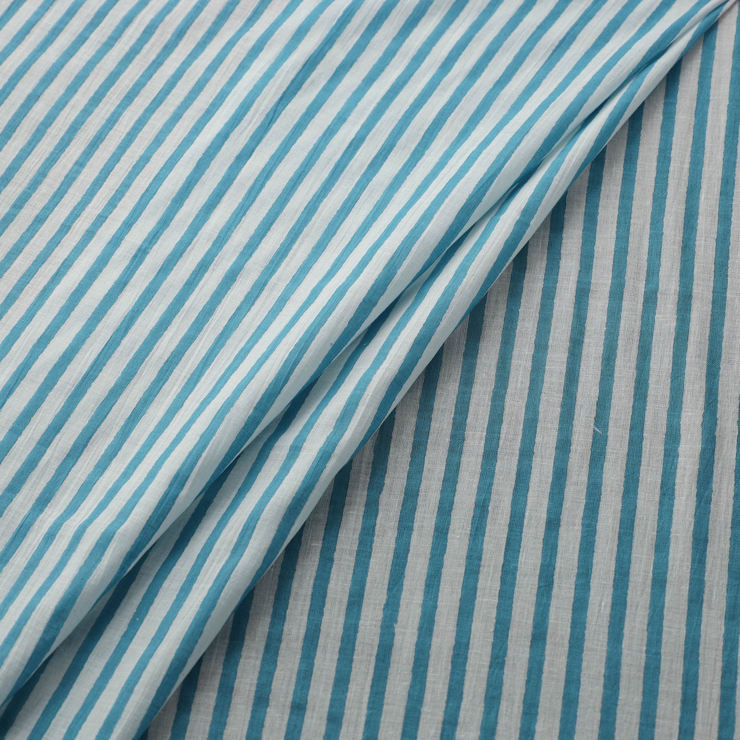 Natural Dyed Dabu Bagru Print Cotton Fabric 04
