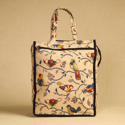 Beige - Handcrafted Cotton Shopping Bag 24