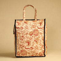 Beige - Handcrafted Cotton Shopping Bag 25