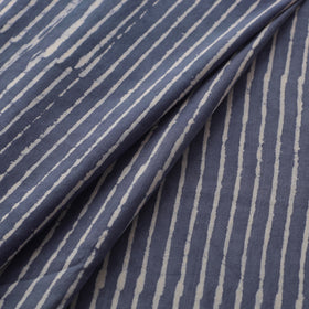Natural Dyed Dabu Bagru Print Cotton Fabric 06